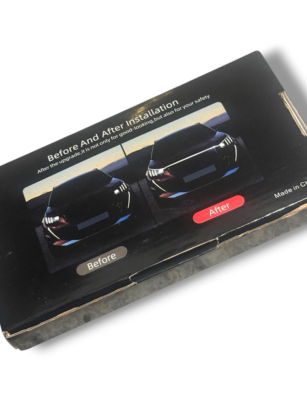 NWOT/Universal Car LED Headlight Upgrade Kit - Black